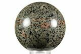 Fluorescent Polished Sodalite-Syenite Sphere - Ontario, Canada #371005-2
